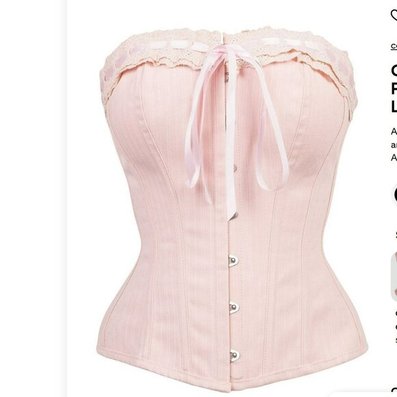 Corset Story Overbust Steel Boned Corset NWT - Picture 1 of 7